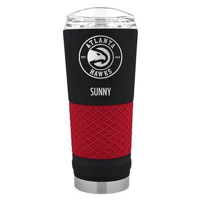 Atlanta Hawks 24oz. Personalized Team Color Draft Tumbler