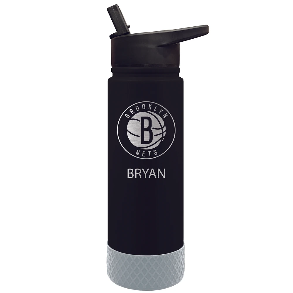 Brooklyn Nets 24oz. Personalized Jr. Thirst Water Bottle