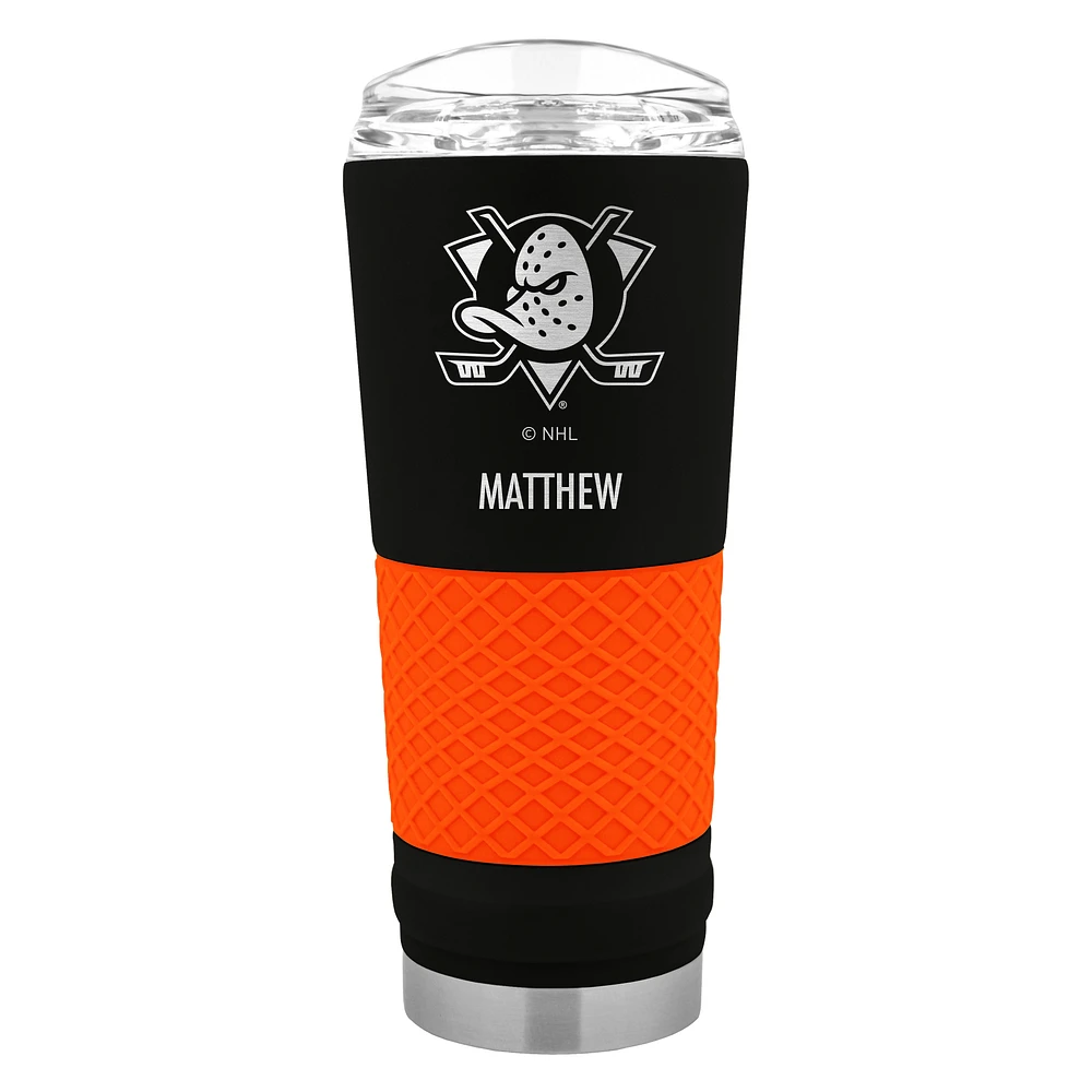 Anaheim Ducks 24oz. Personalized Team Color Draft Tumbler