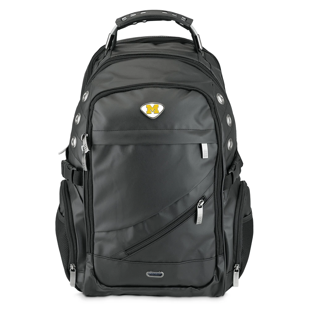 Black Michigan Wolverines Executive Backpack