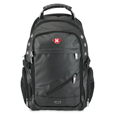 Black Nebraska Huskers Executive Backpack