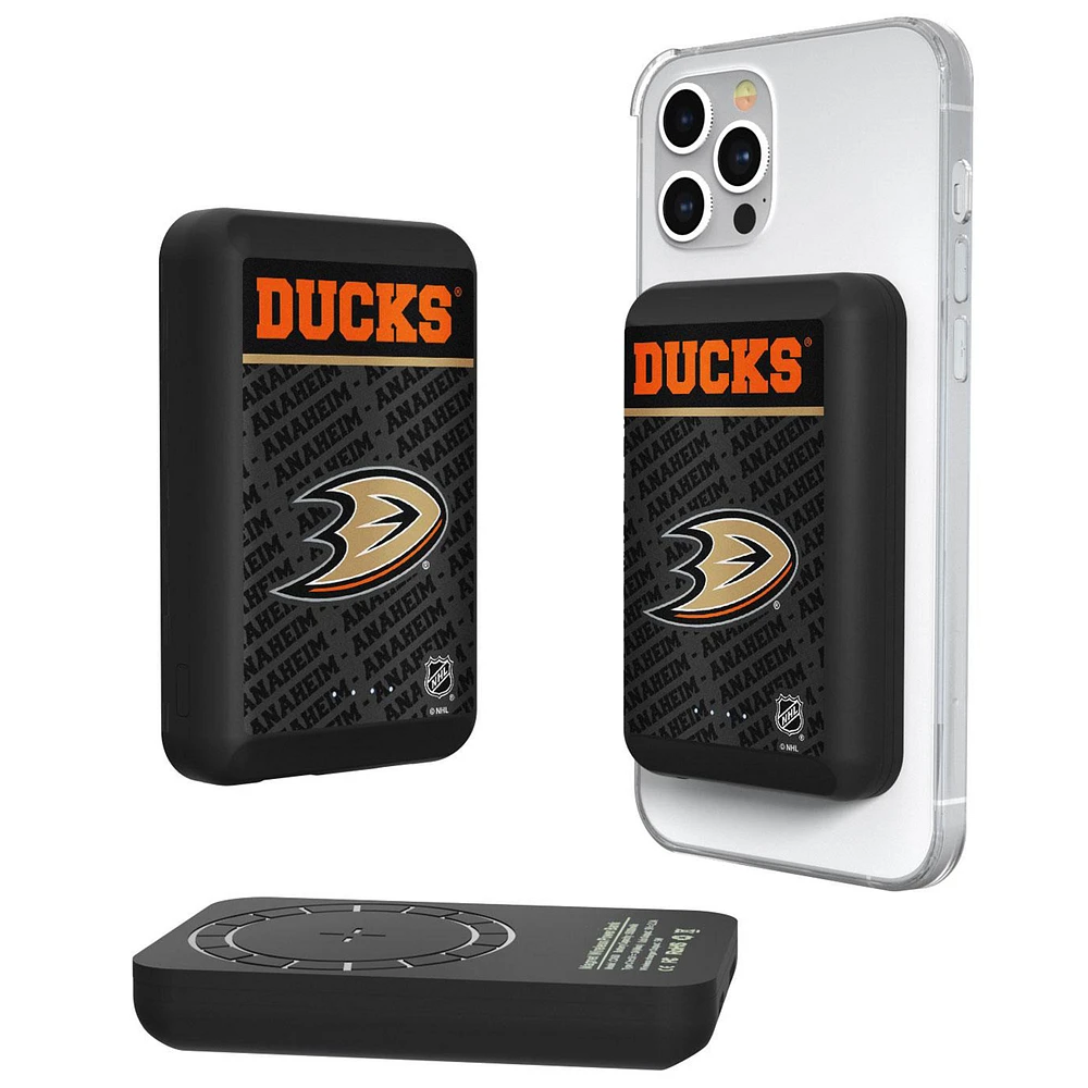 Anaheim Ducks Endzone Plus Wireless Power Bank