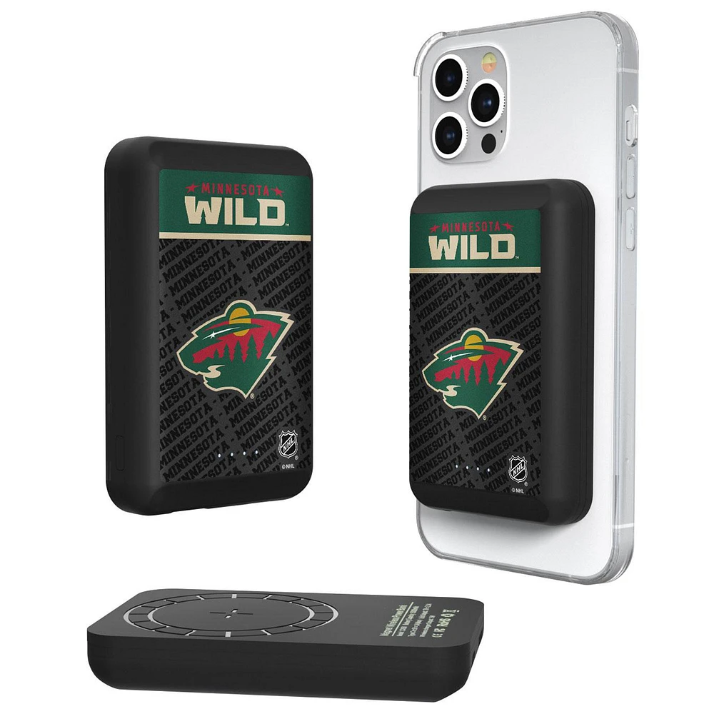 Minnesota Wild Endzone Plus Wireless Power Bank