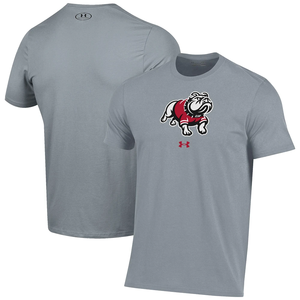 Men's Under Armour Gray Gardner-Webb Bulldogs Primary Performance T-Shirt