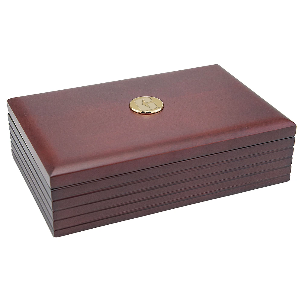Charlotte 49ers 9" x 6" Rosewood Desk Box