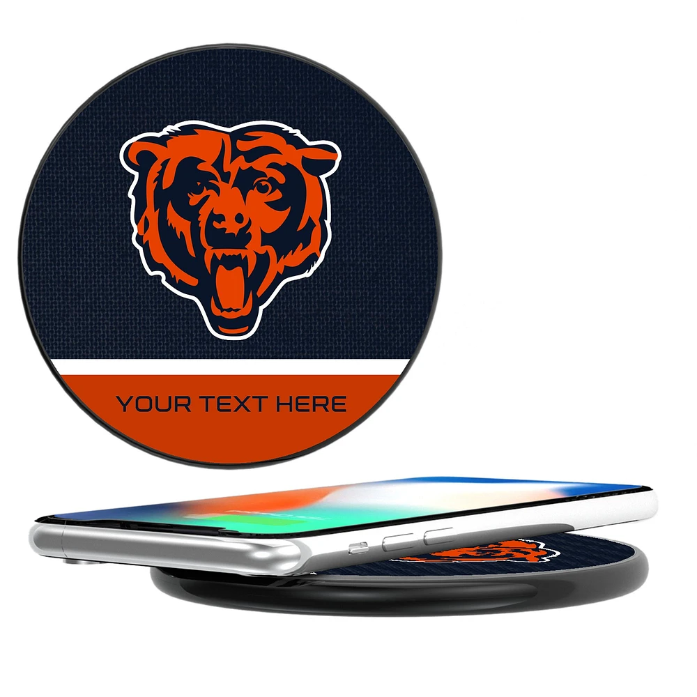 Chicago Bears Personalized 10-Watt Wireless Phone Charger