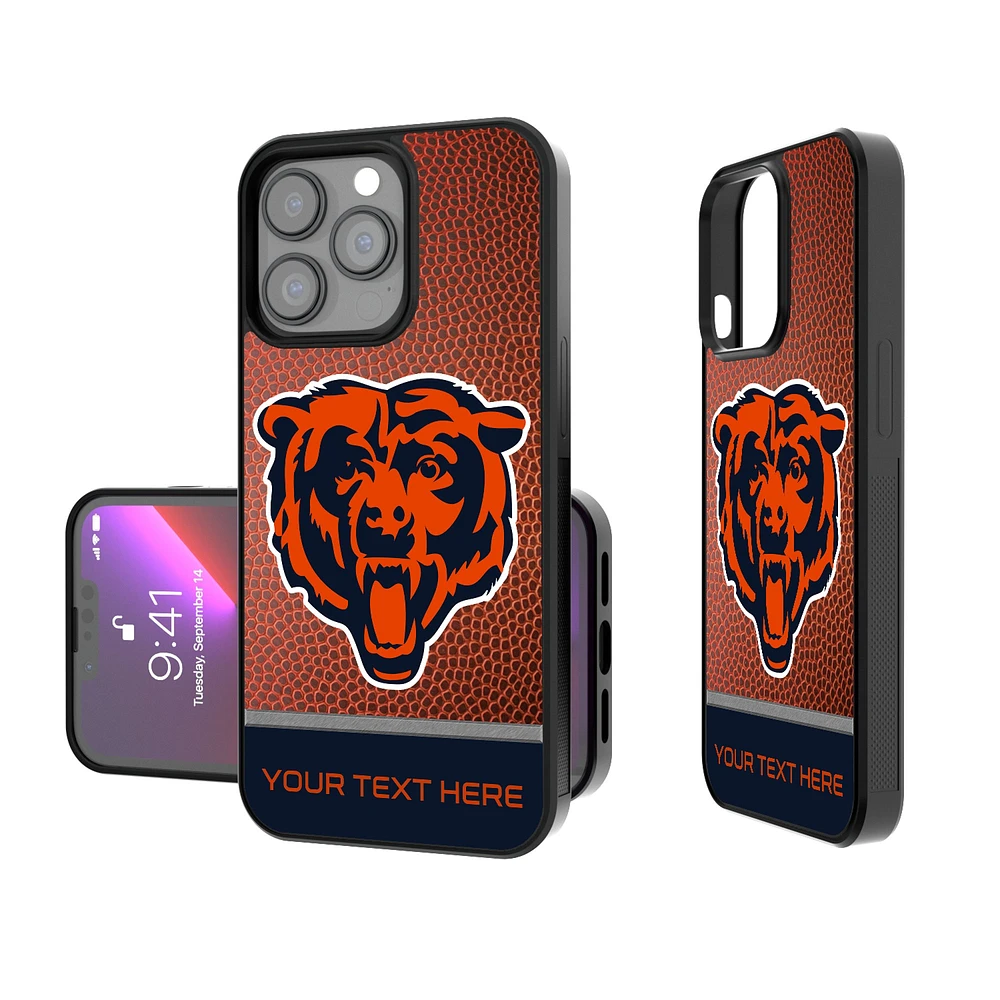 Chicago Bears Personalized Football Design iPhone Bump Case