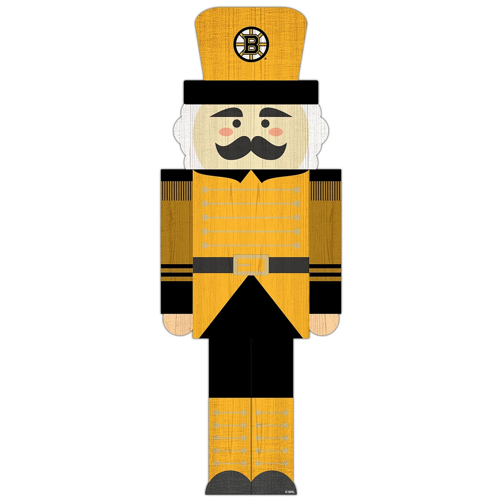 Boston Bruins 31'' Nutcracker Leaner