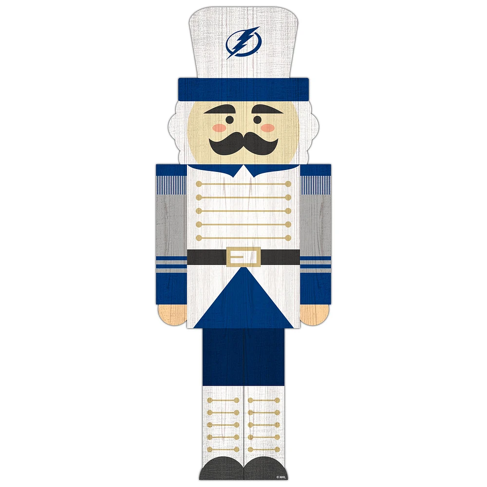 Tampa Bay Lightning 31'' Nutcracker Leaner