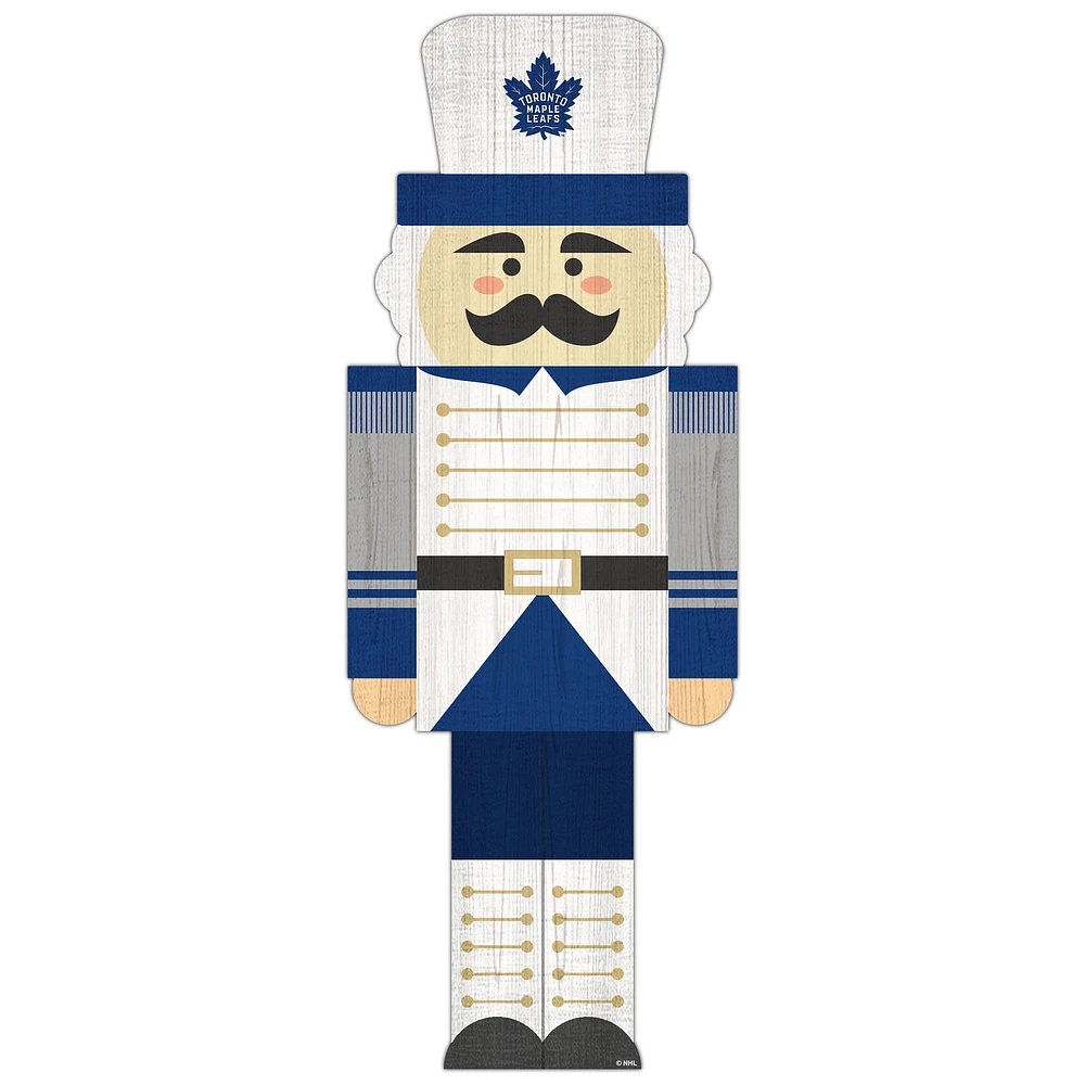 Toronto Maple Leafs 31'' Nutcracker Leaner