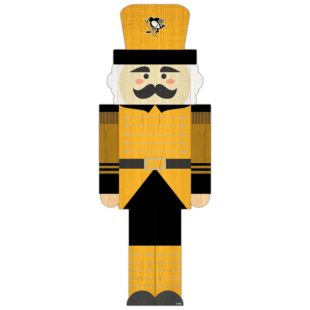 Pittsburgh Penguins 31'' Nutcracker Leaner