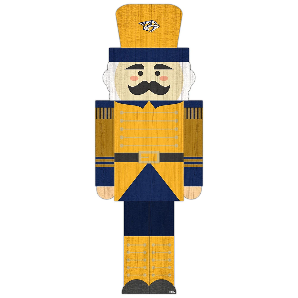 Nashville Predators 31'' Nutcracker Leaner