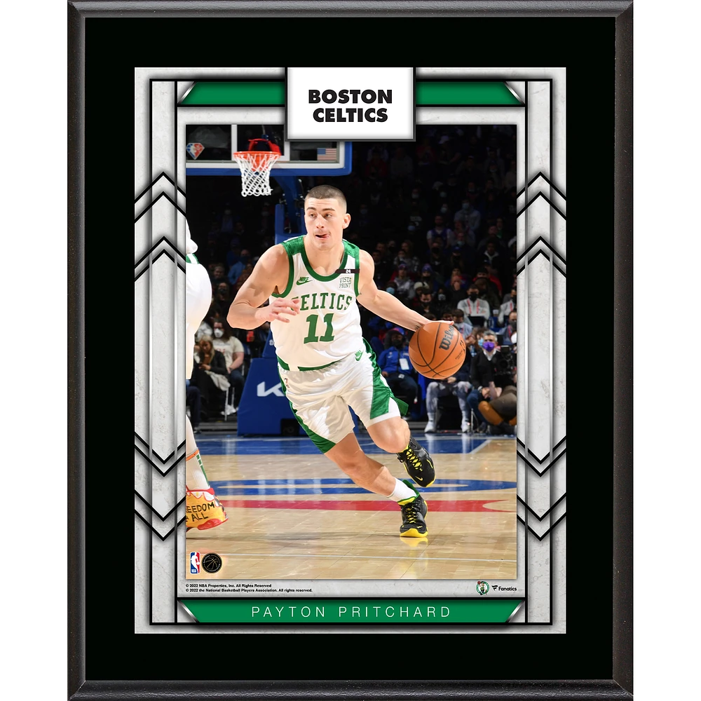 Payton Pritchard Boston Celtics 10.5" x 13" Sublimated Player Plaque