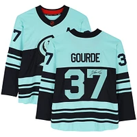 Yanni Gourde Seattle Kraken Autographed 2022-23 Special Edition 2.0 Fanatics Breakaway Jersey