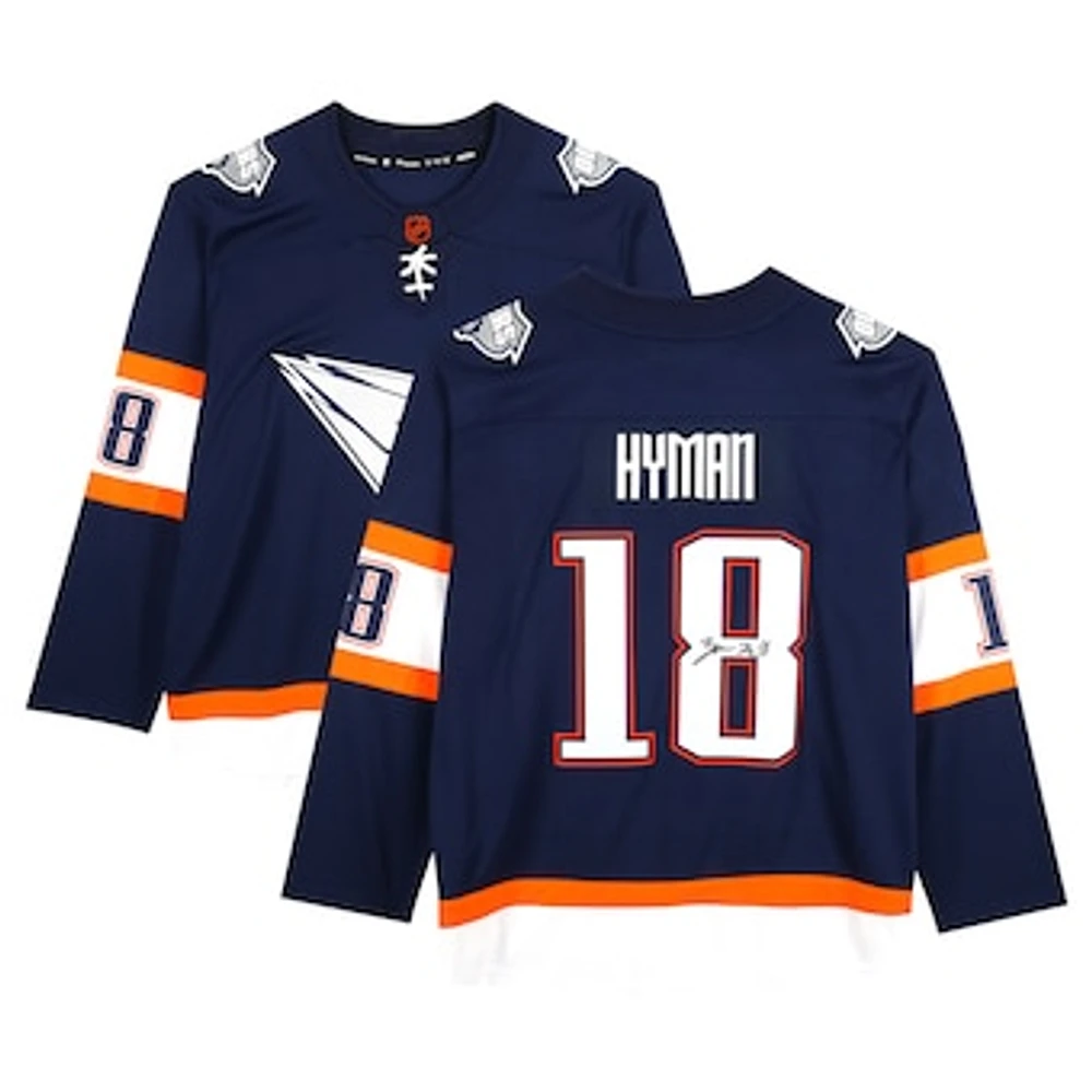 Zach Hyman Edmonton Oilers Autographed Fanatics Authentic 2022-23 Special Edition 2.0 Breakaway Jersey