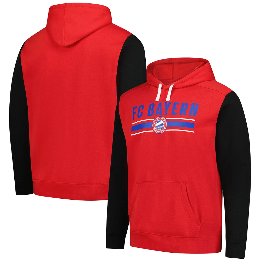 Men's Fanatics Red Bayern Munich To Victory Pullover Hoodie