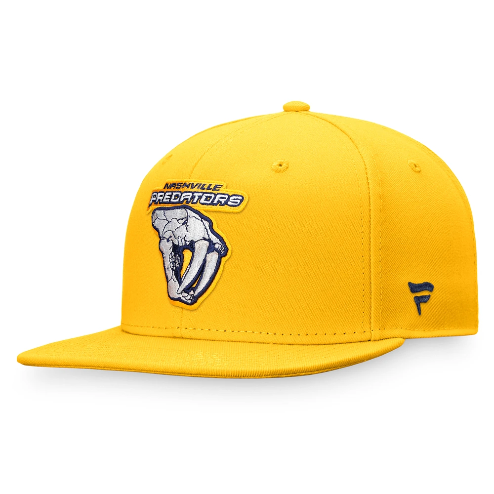 Men's Fanatics Gold Nashville Predators Special Edition Fitted Hat