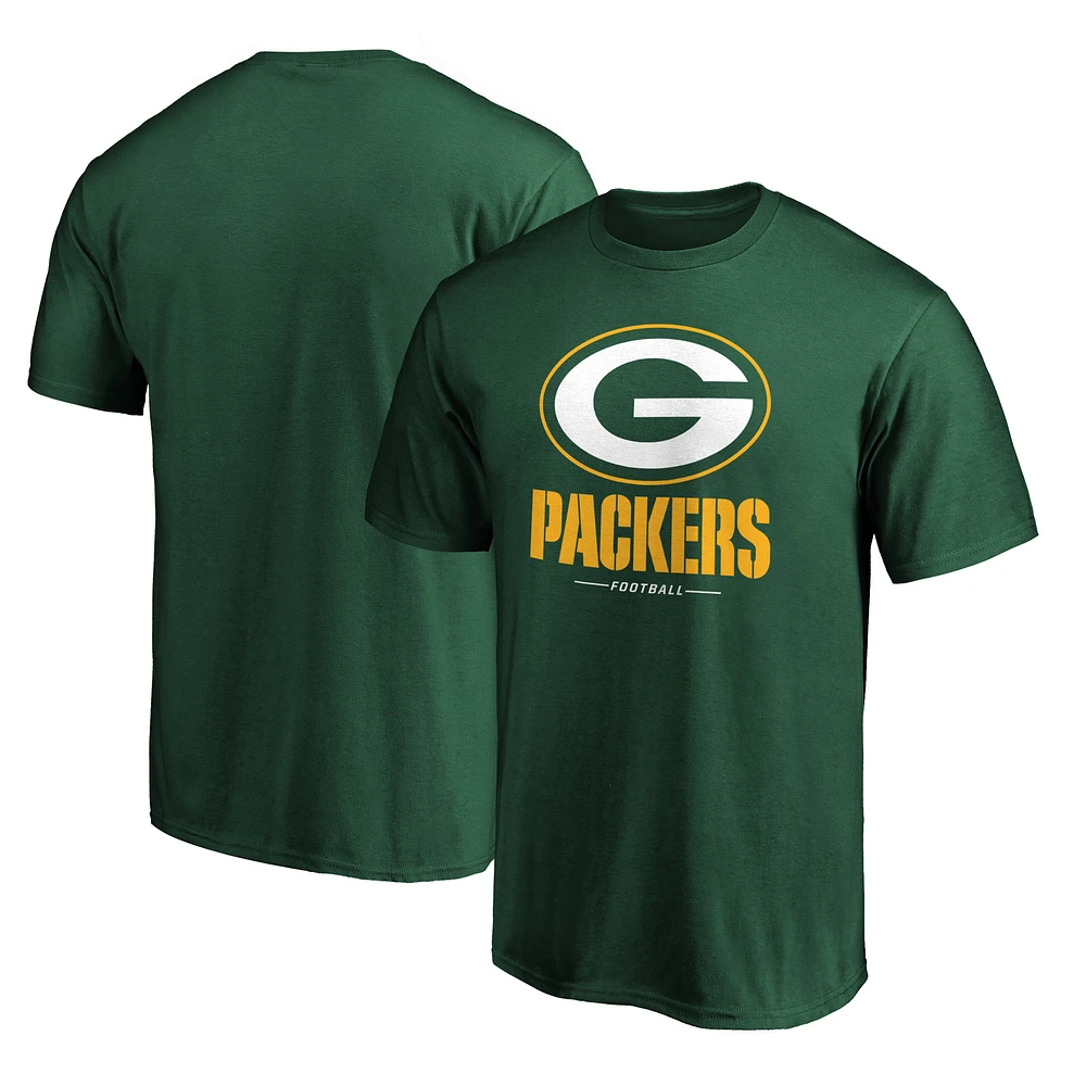 Men's Green Green Bay Packers Team Lockup T-Shirt