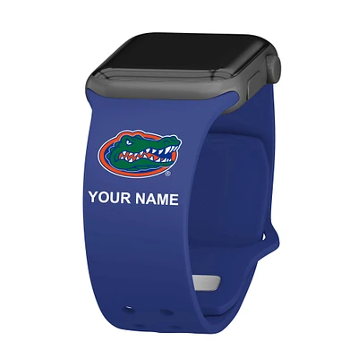 Florida Gators Personalized Silicone Apple Watch Band