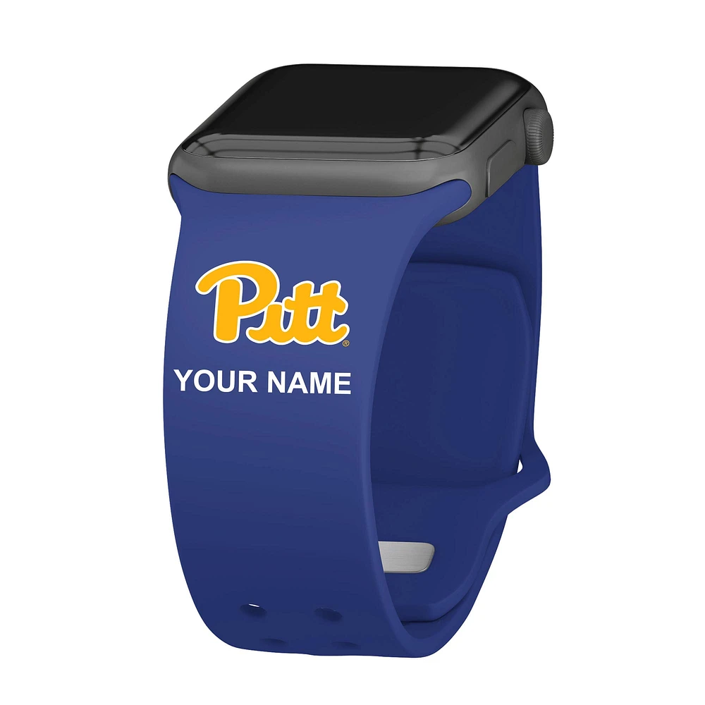 Pitt Panthers Personalized Silicone Apple Watch Band