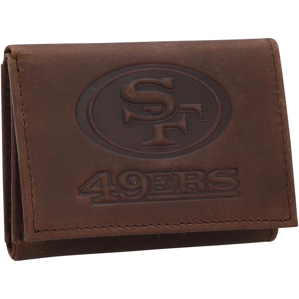 San Francisco 49ers Leather Team Tri-Fold Wallet