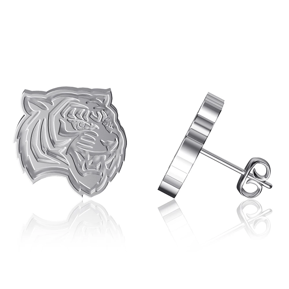 Dayna Designs Tennessee State Tigers Team Logo Silver Post Earrings