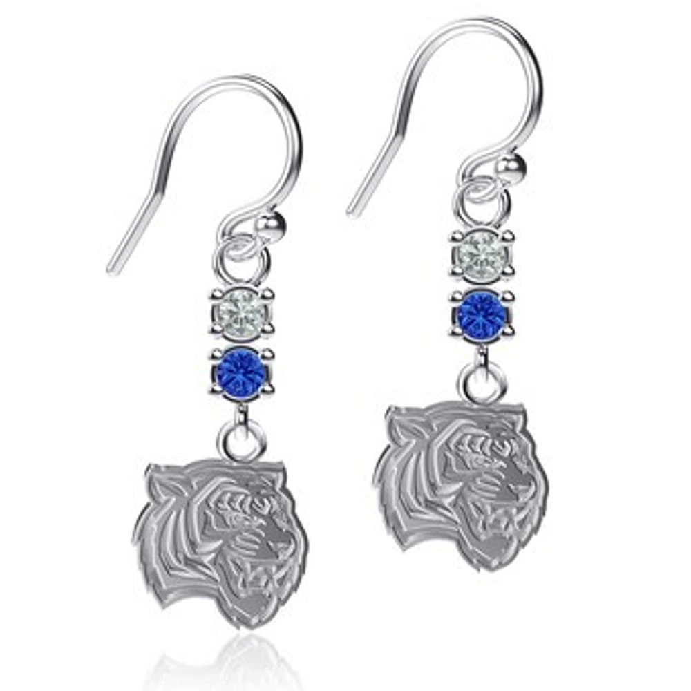Dayna Designs Tennessee State Tigers Dangle Crystal Earrings