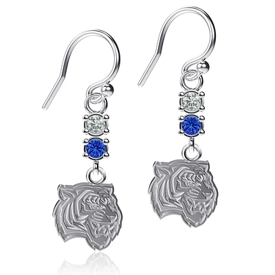 Dayna Designs Tennessee State Tigers Dangle Crystal Earrings