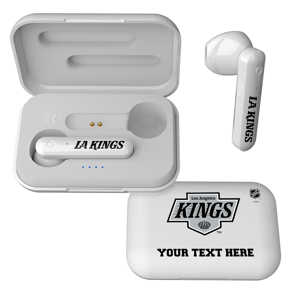 Los Angeles Kings Personalized Insignia Design Wireless Earbuds