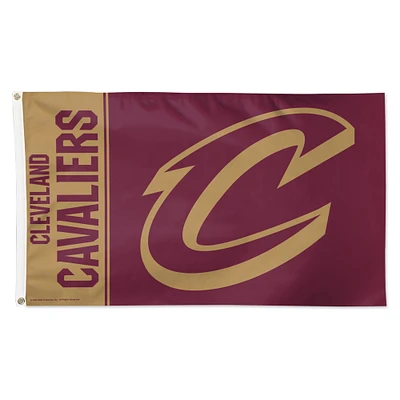 WinCraft Cleveland Cavaliers 3' x 5' Single-Sided Inspired Block Deluxe Flag