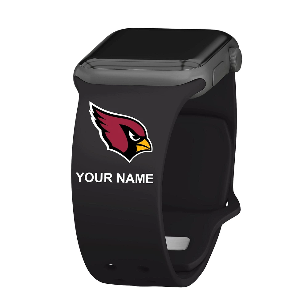 Arizona Cardinals 38/40/41mm Personalized Silicone Apple Watch Band