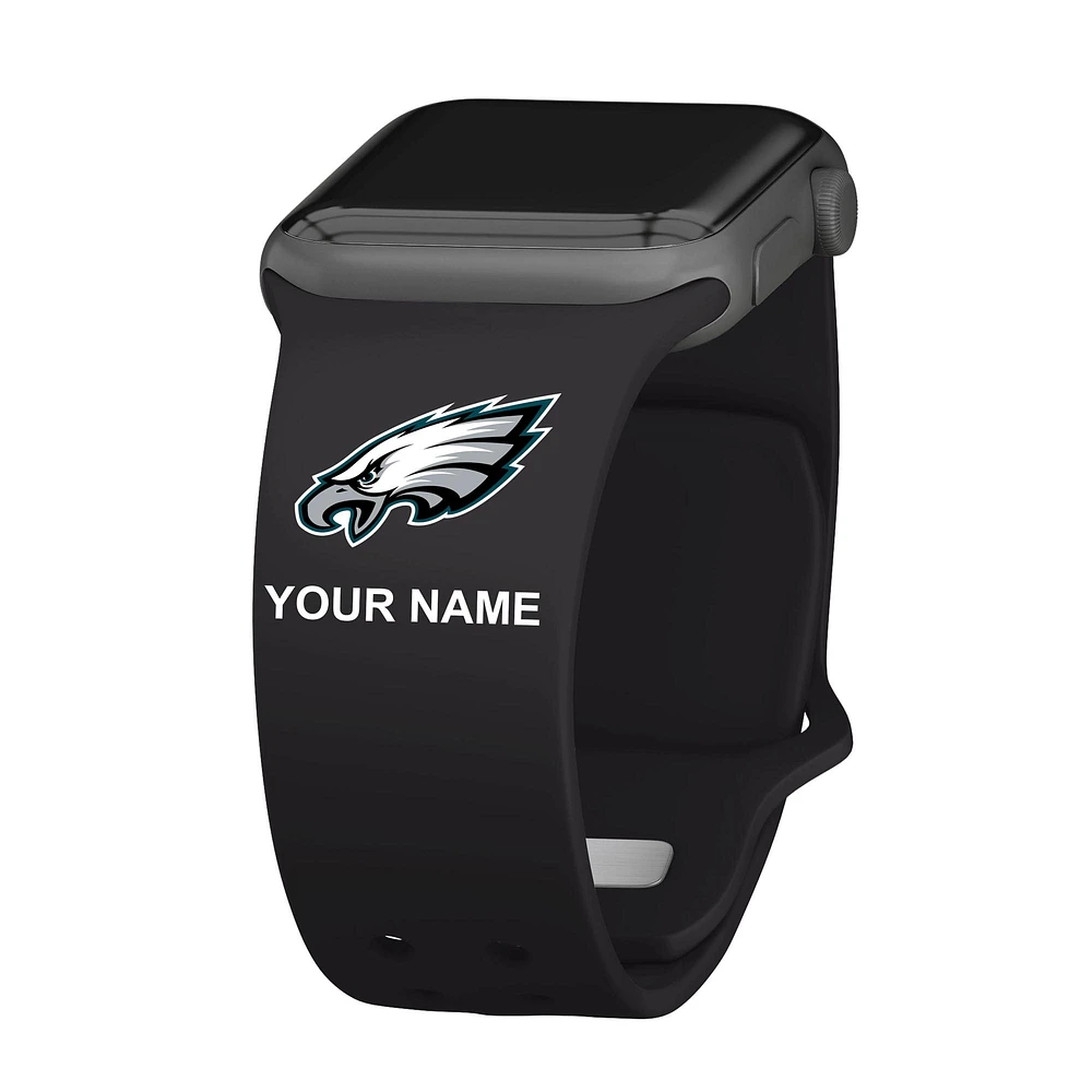 Philadelphia Eagles 38/40/41mm Personalized Silicone Apple Watch Band