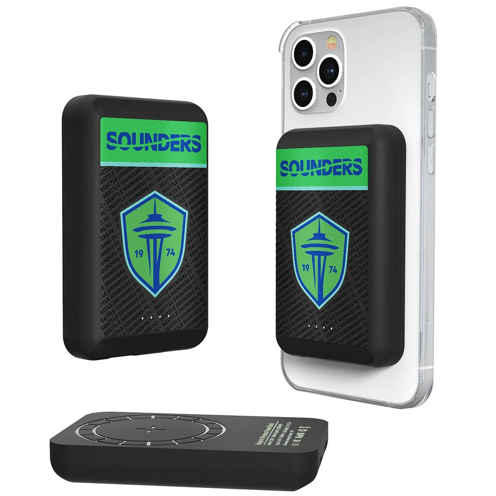 Seattle Sounders FC 5000mAh Wireless Mag Power Bank