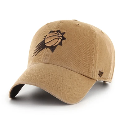 Men's '47 Tan Phoenix Suns Ballpark Clean Up Adjustable Hat