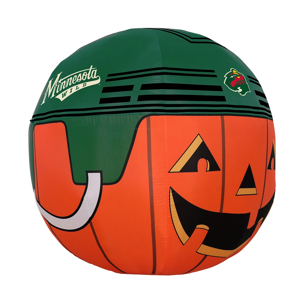 Minnesota Wild 4' Inflatable Jack-O'-Helmet