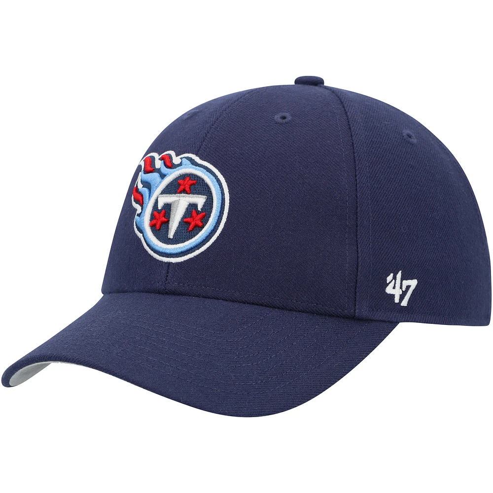 Men's '47 Navy Tennessee Titans MVP Adjustable Hat