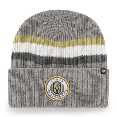Men's '47 Charcoal Vegas Golden Knights Highline Cuffed Knit Hat