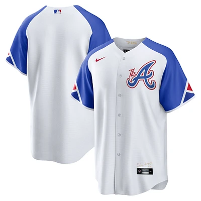 Men's Nike White Atlanta Braves 2023 City Connect Replica Jersey