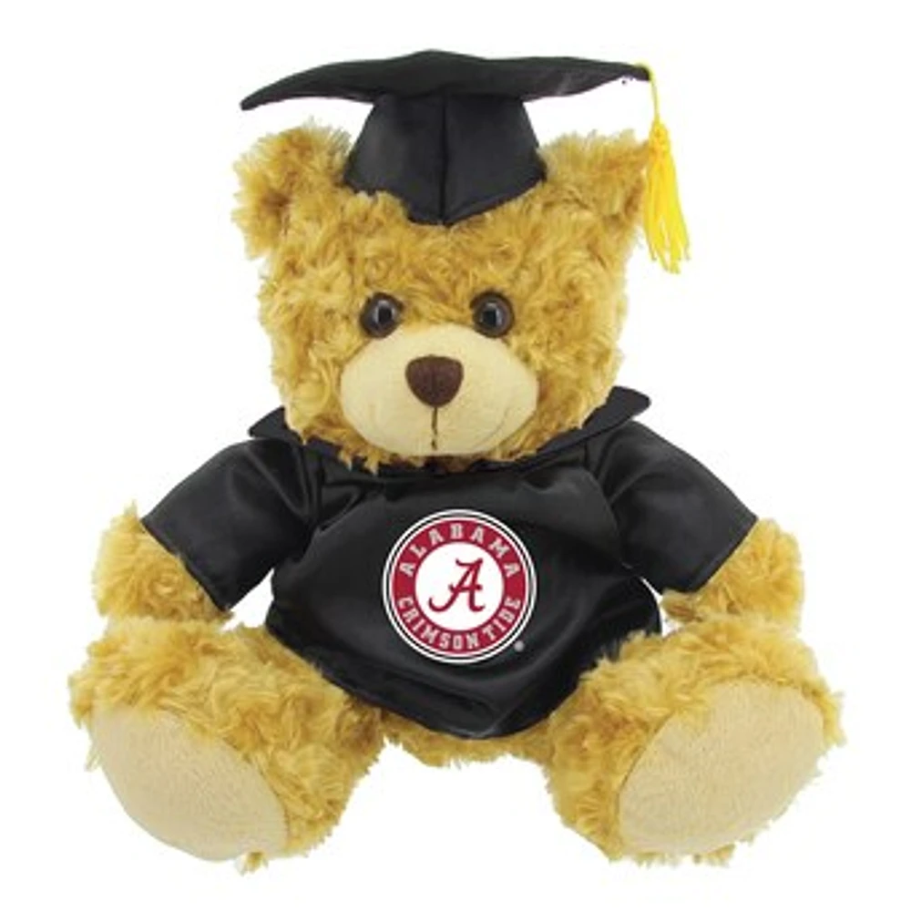 Crimson/Brown Alabama Crimson Tide 12'' Graduation Plush Bear