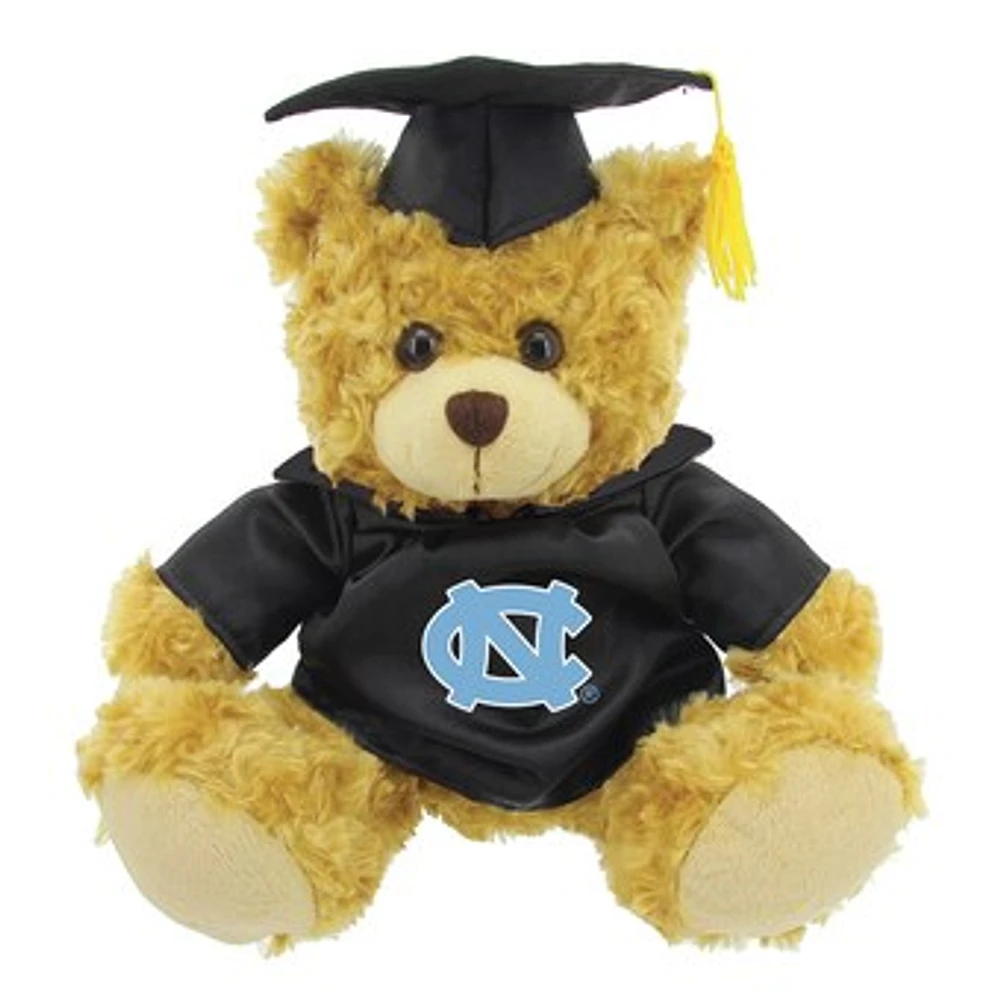 Carolina Blue/Brown North Carolina Tar Heels 12'' Graduation Plush Bear