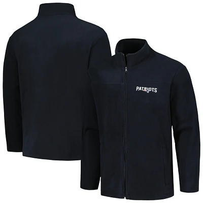 Men's Dunbrooke Navy New England Patriots All-Star Tech Quarter-Zip Top