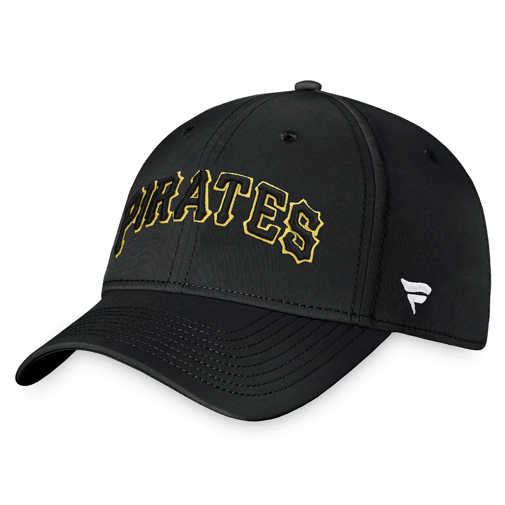 Men's Fanatics Black Pittsburgh Pirates Core Flex Hat