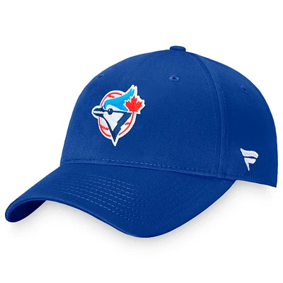 Men's Fanatics Royal Toronto Blue Jays Cooperstown Collection Core Adjustable Hat