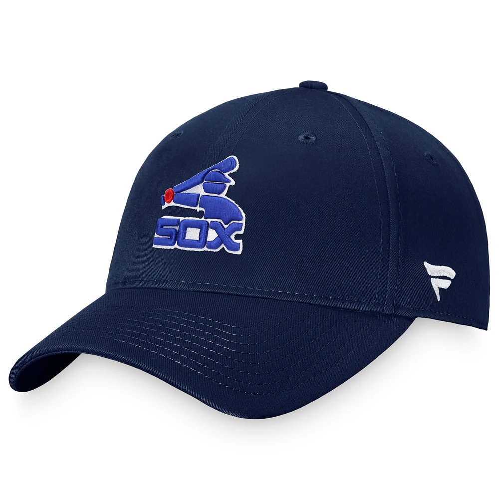 Men's Fanatics Navy Chicago White Sox Cooperstown Collection Core Adjustable Hat