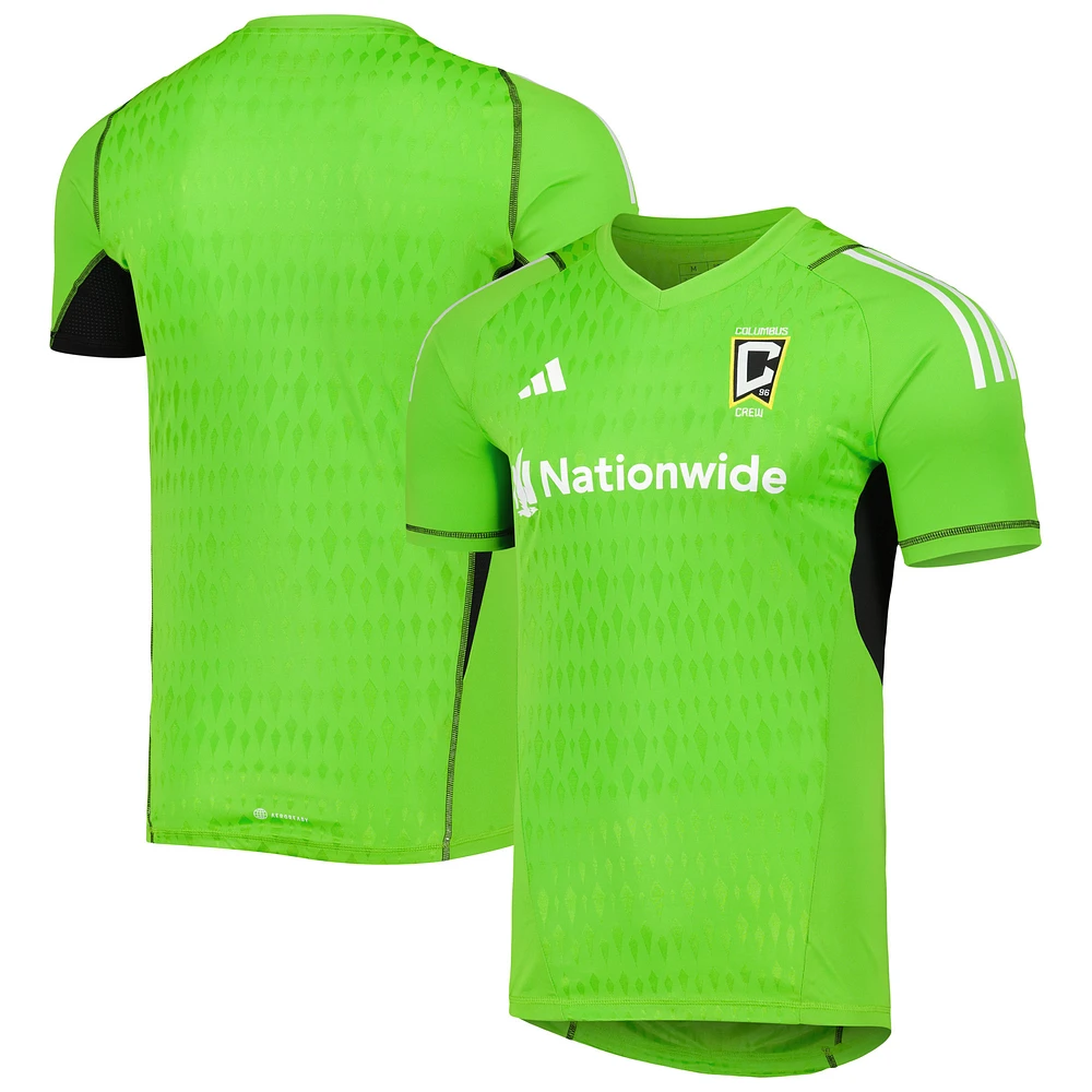 Men's adidas Green Columbus Crew 2023 Replica Goalkeeper Jersey
