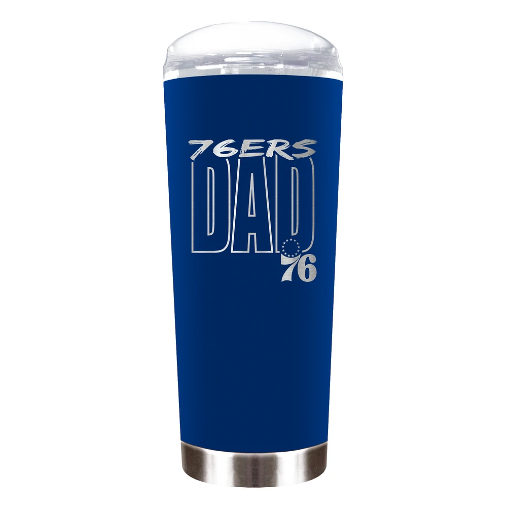 Philadelphia 76ers Dad 18oz. Roadie Tumbler