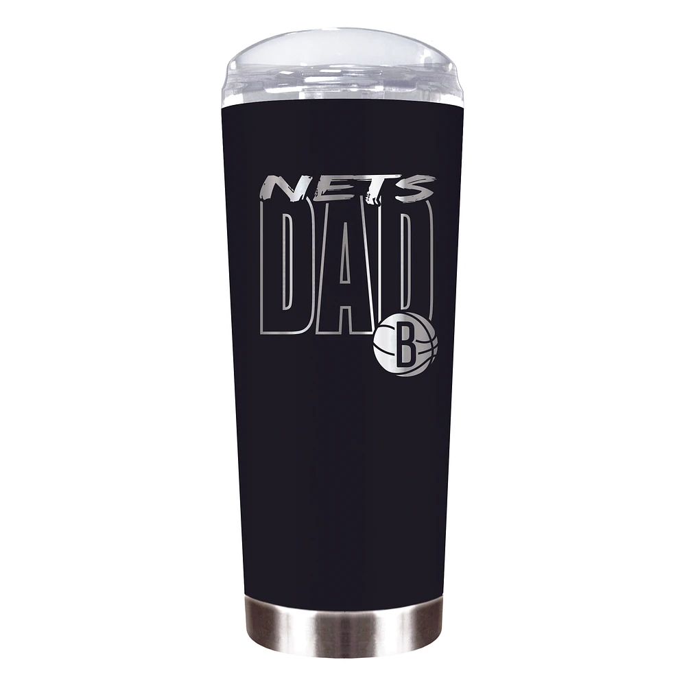 Brooklyn Nets Dad 18oz. Roadie Tumbler