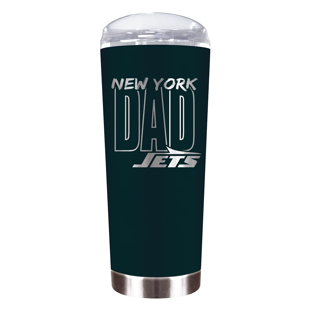 New York Jets Dad 18oz. Roadie Tumbler