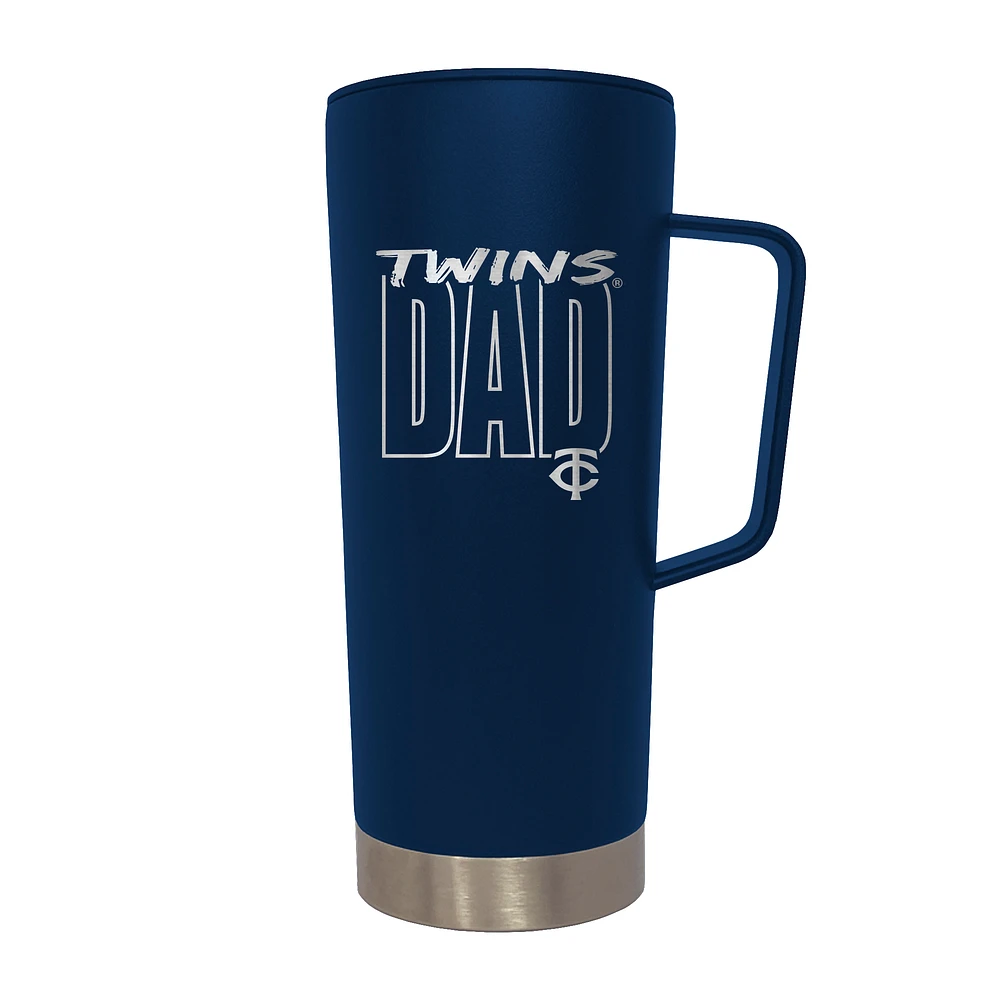 Minnesota Twins Dad 18oz. Roadie Tumbler with Handle