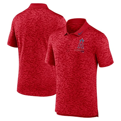 Men's Nike Red Los Angeles Angels Next Level Polo